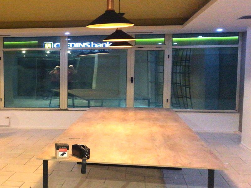 Lounge area